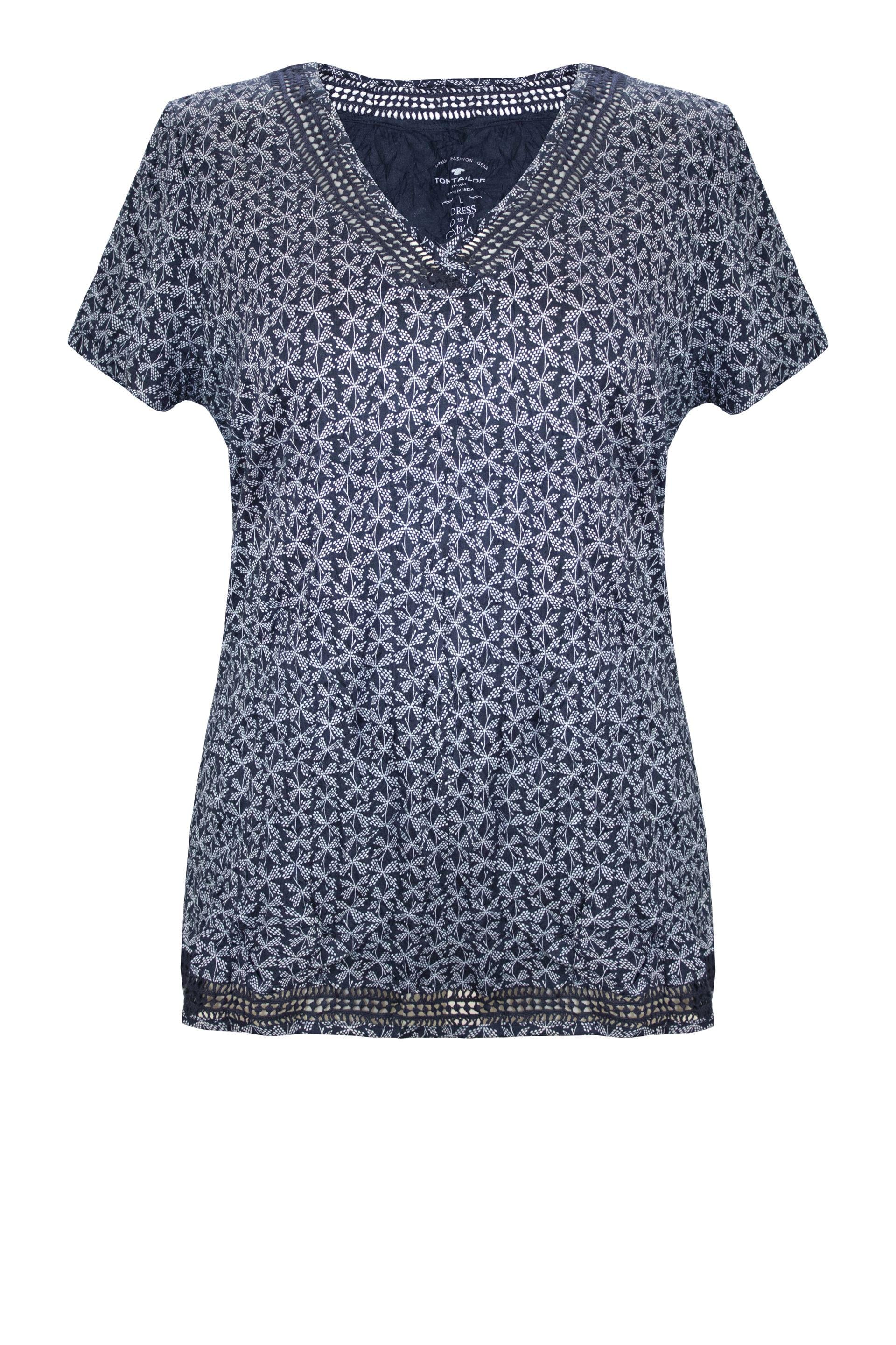 Блузка жіноча Tom Tailor S Синій (TT000067-37)