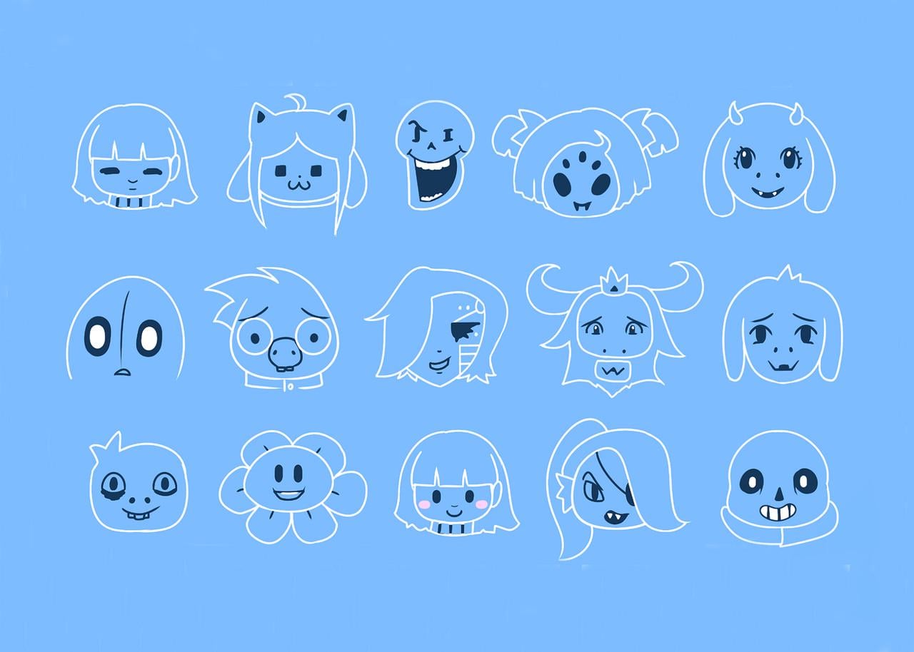 Картина GeekLand Undertale минимализм (UT 09.014)