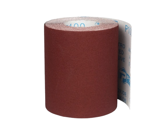 Шлифовальная кожура Polax на тканевой основе 200 мм х25 м зерно К100 (27767650)