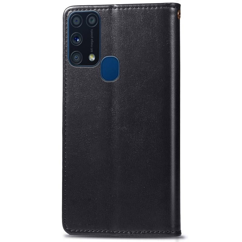 Шкіряний чохол книжка GETMAN Gallant (PU) для Samsung Galaxy M31 Чорний - фото 3