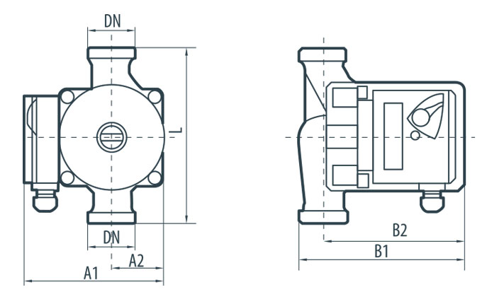 Насос циркуляционный Sprut GPD 25-4S-180 - фото 4