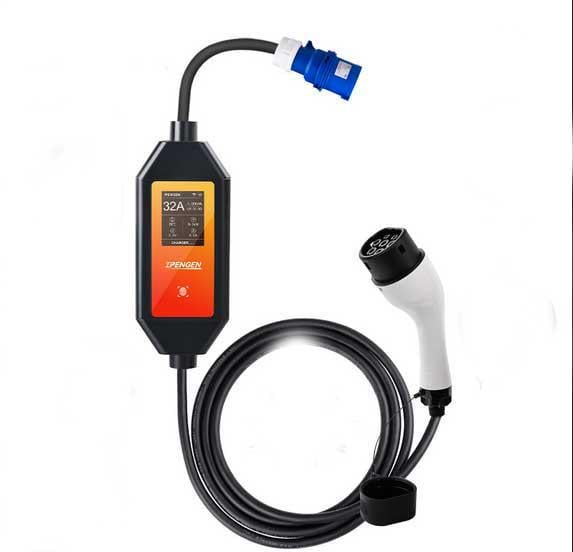Зарядний пристрій регульований IPENGEN для електромобіля з Wi-Fi GBT Type1/Type2 7 кВт 32 А (30273818)