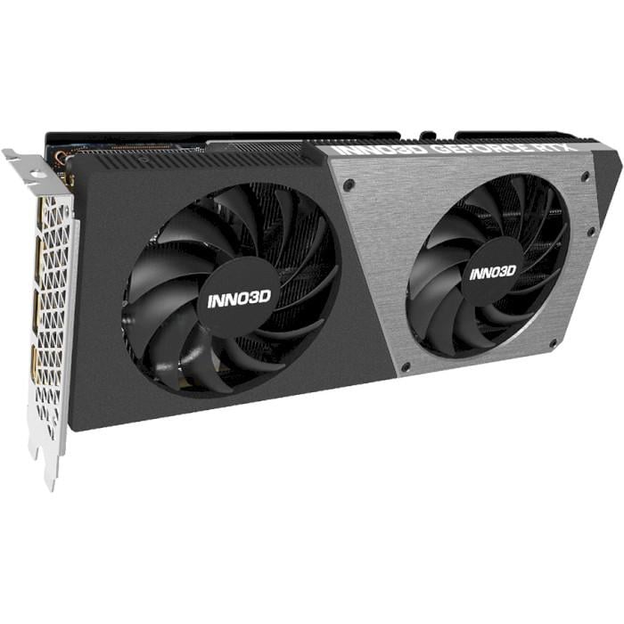 Відеокарта GeForce Inno3D RTx4070 GDDR6 TWINx2 2475MHz/20Gbps Чорний (N40702-12D6-179063N)