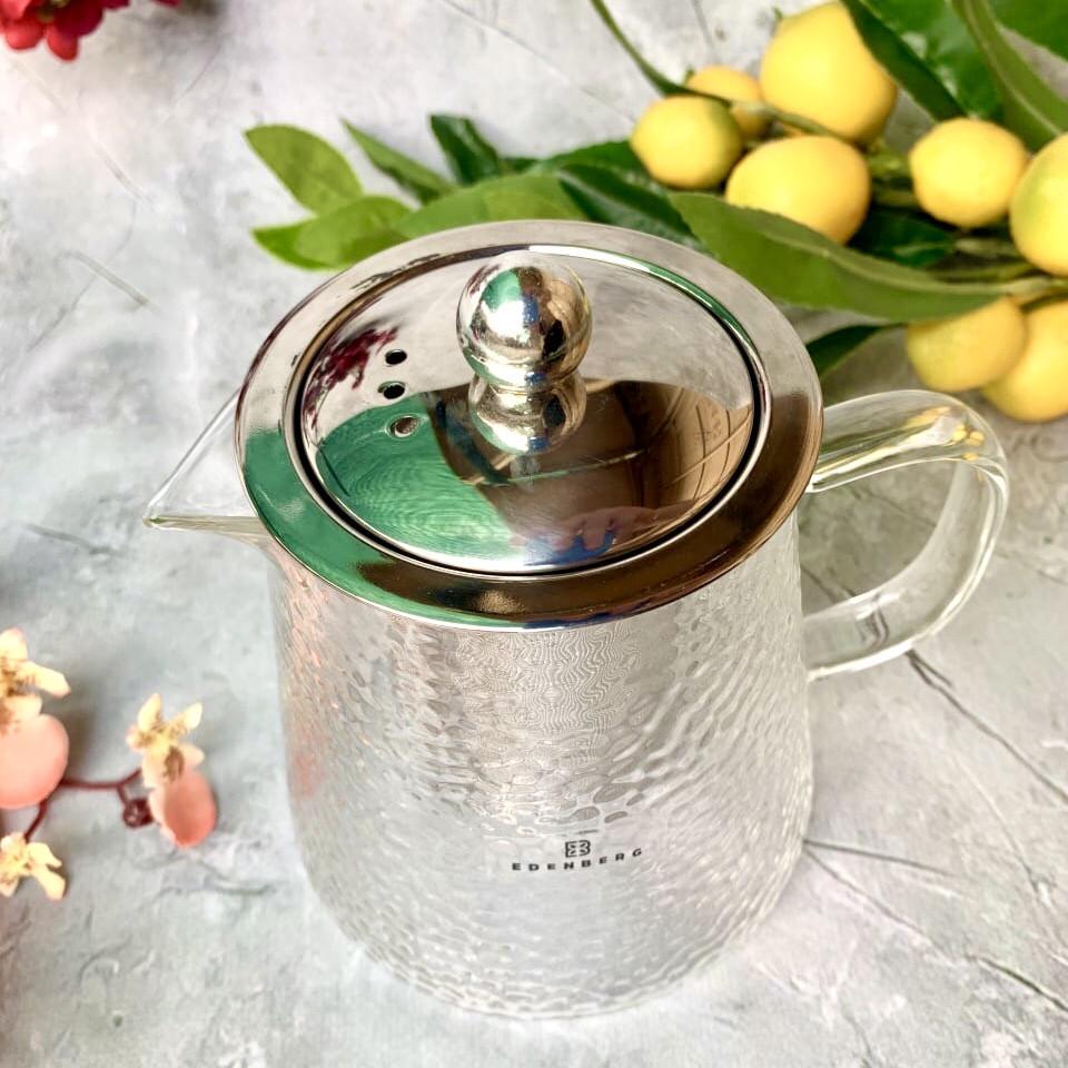 Чайник Edenberg для заваривания чаем с ситом 900 мл (EB-19063) - фото 4 Чайник Edenberg для заваривания чаем с ситом 900 мл (EB-19063) - фото 4