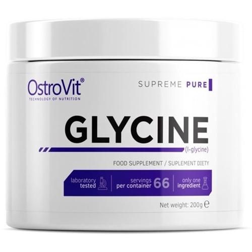 Гліцин для спорту OstroVit Glycine 200 г 66 порцій Pure - фото 1