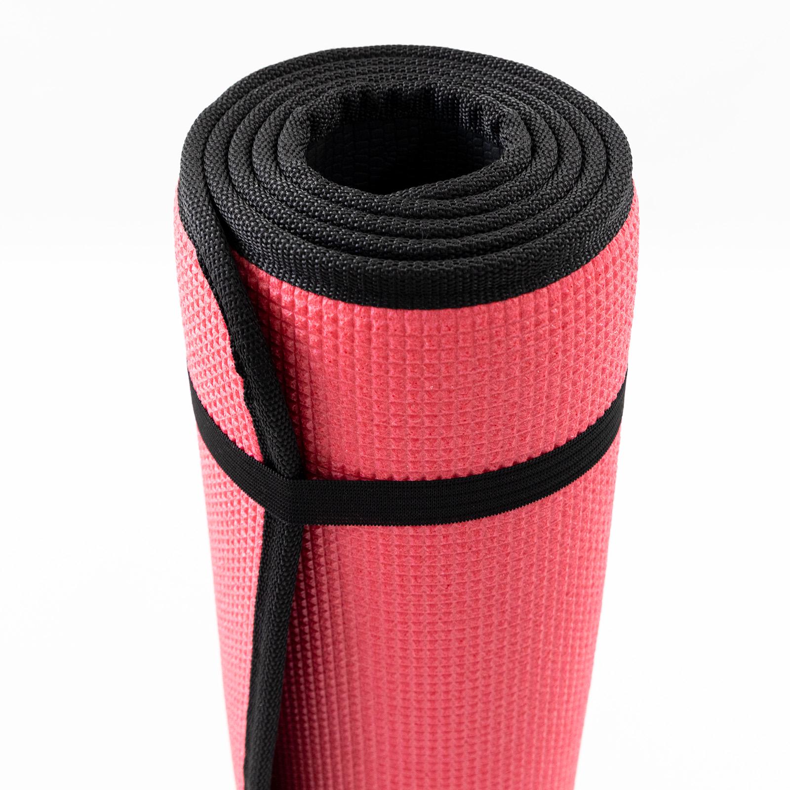 Килимок для йоги та фітнесу EVA двошаровий Osport Yoga Pro/ 8мм (OF-0275) Чорно-червоний - фото 9 Килимок для йоги та фітнесу EVA двошаровий Osport Yoga Pro/ 8мм (OF-0275) Чорно-червоний - фото 9