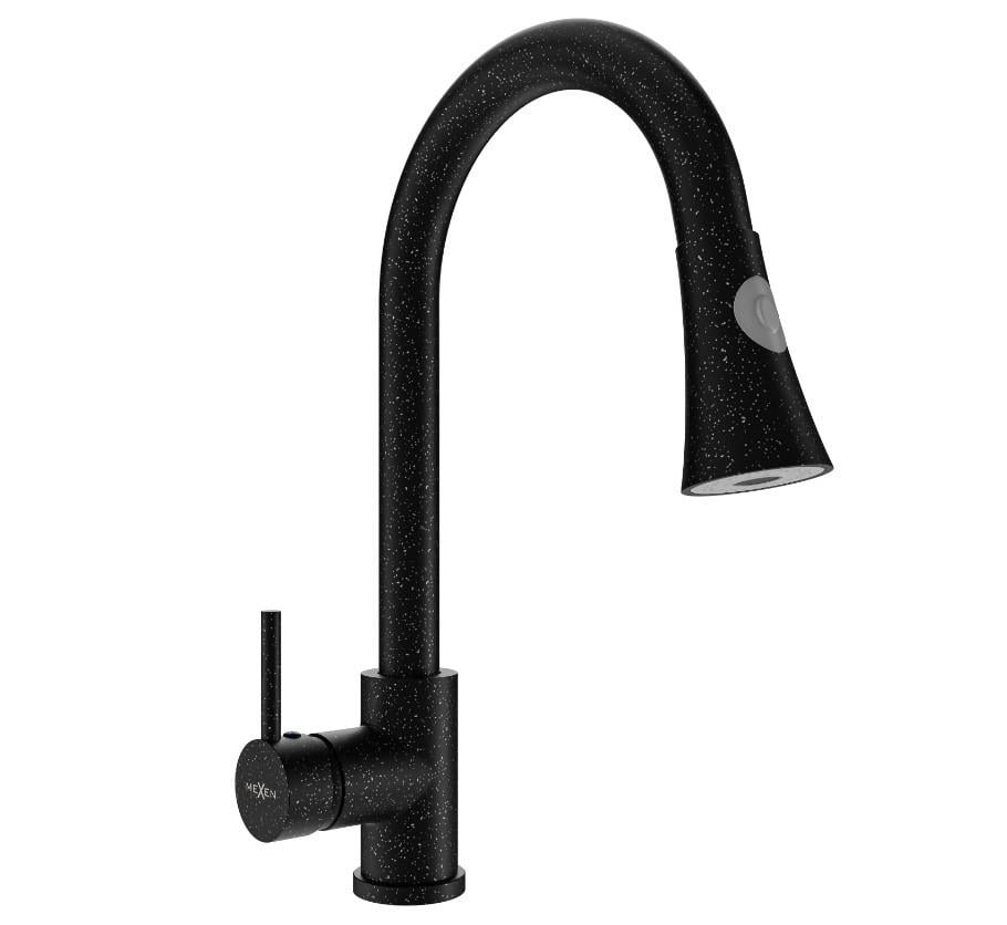 Змішувач для кухні Mexen ELIA Чорний плямистий (2810373048)