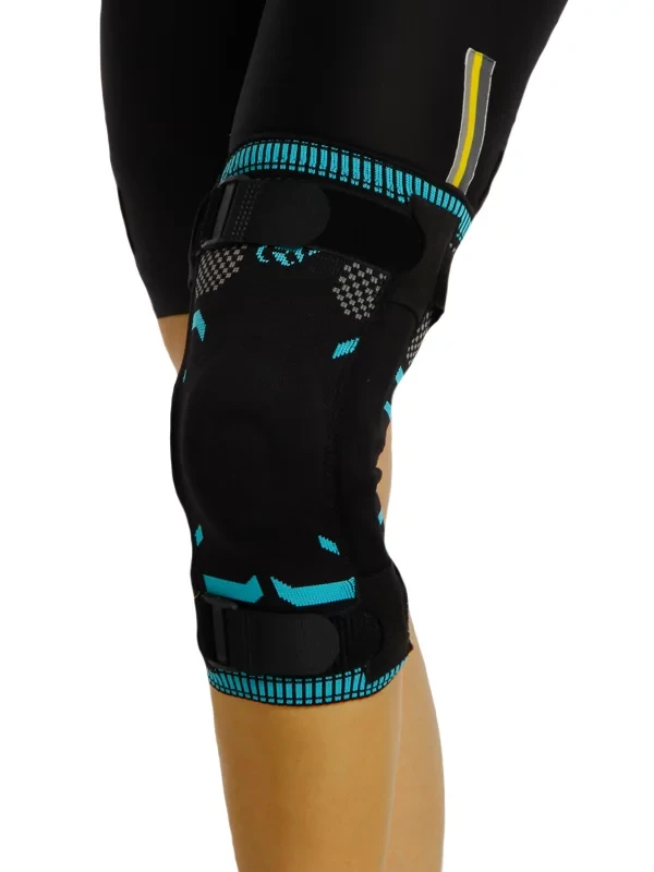 Бандаж трикотажный на коленный сустав Morsa со стабилизирующими фиксаторами L (REF-20.405) - фото 1