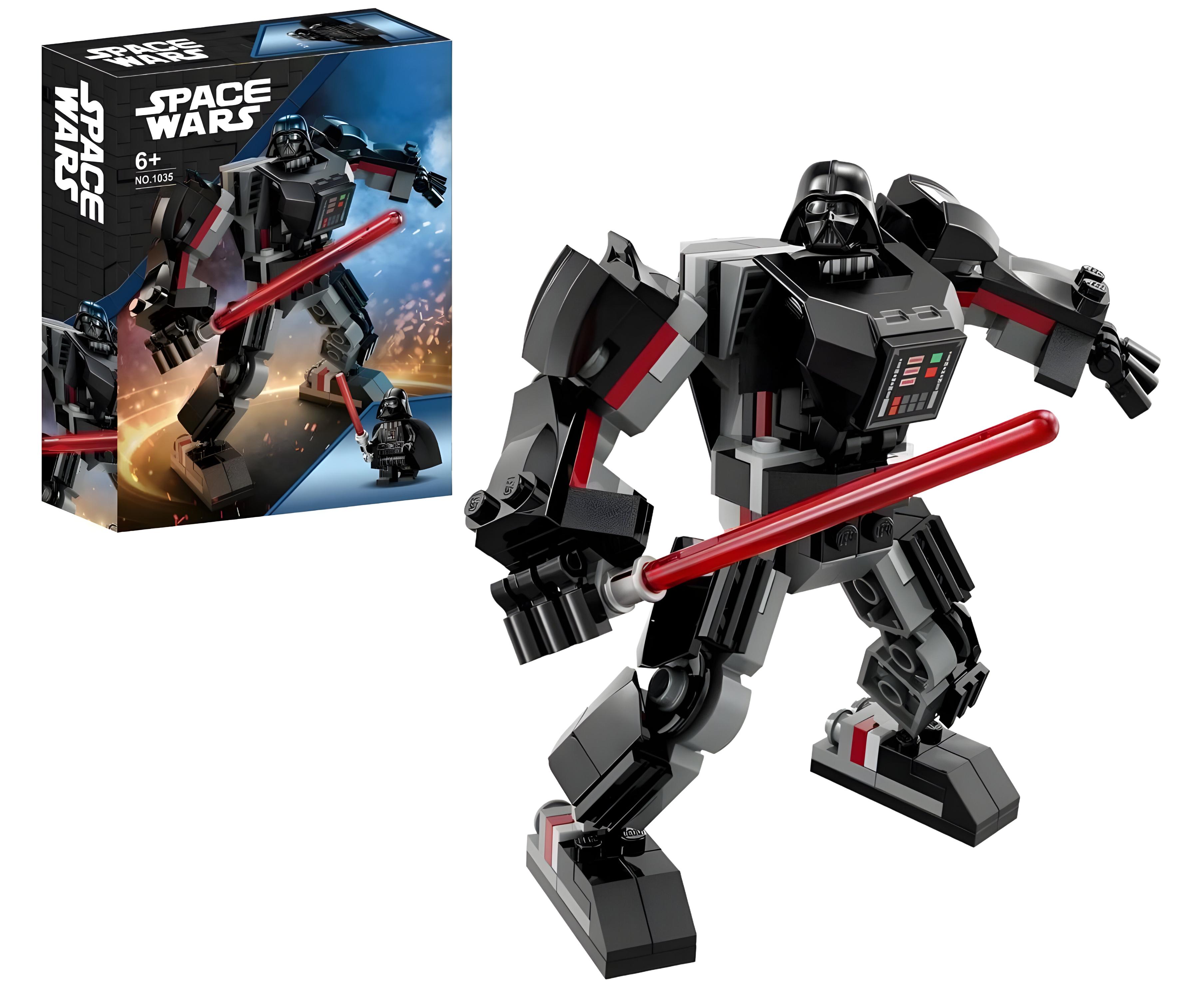 Конструктор Star Wars Робот Дарта Вейдера на 177 дет. (1035) - фото 5 Конструктор Star Wars Робот Дарта Вейдера на 177 дет. (1035) - фото 5