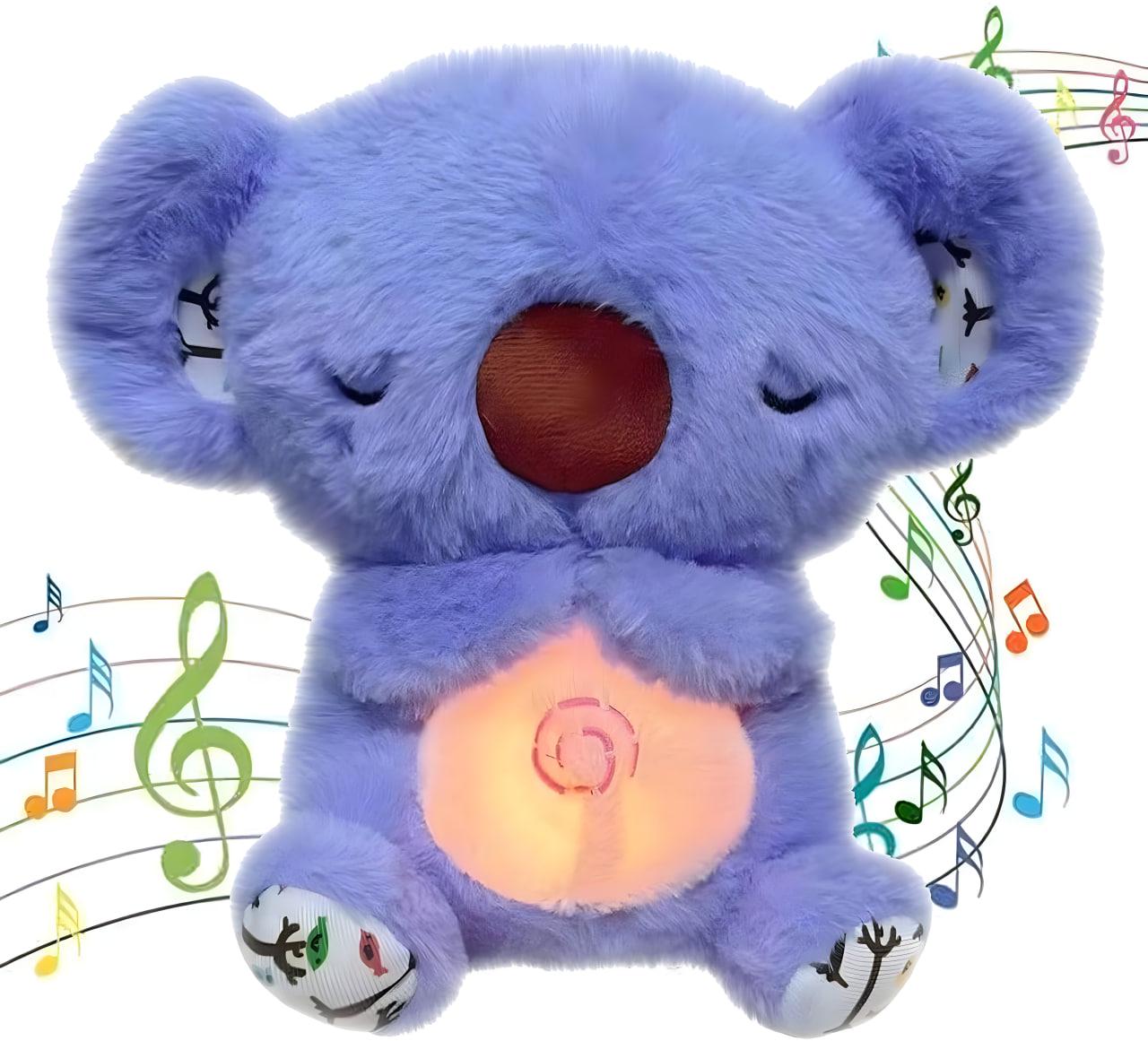 М'яка іграшка для сну Коала з музикою і світлом Блакитний (XE62-8) - фото 2 М'яка іграшка для сну Коала з музикою і світлом Блакитний (XE62-8) - фото 2