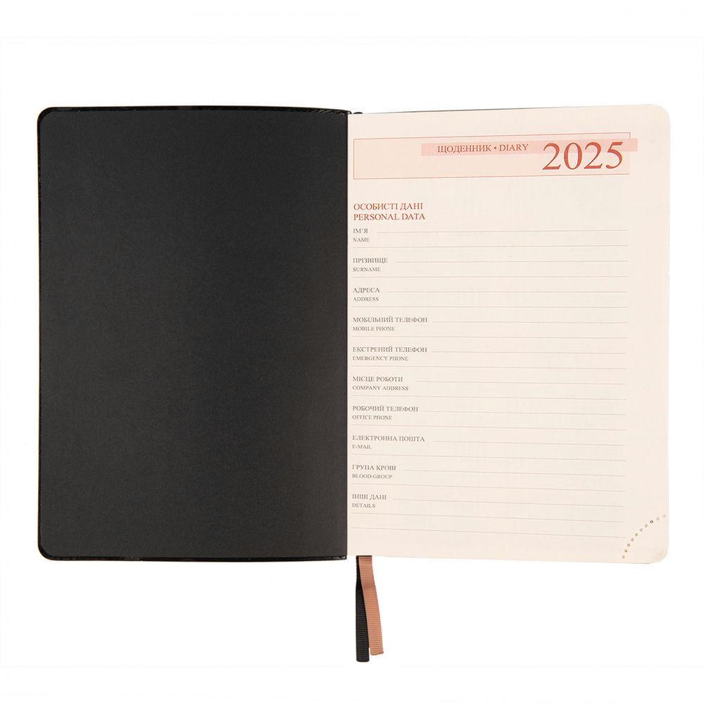Дневник датированный 2025 Leo Planner Brandy A5 368 стр. принт (252580) - фото 9