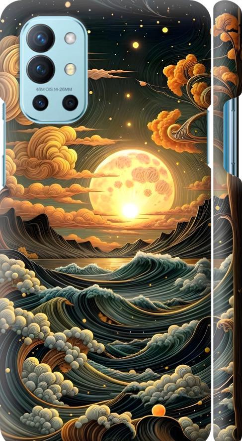 Чехол на OnePlus 9R Арт волны (6332m-2326-42517) Чехол на OnePlus 9R Арт волны (6332m-2326-42517)