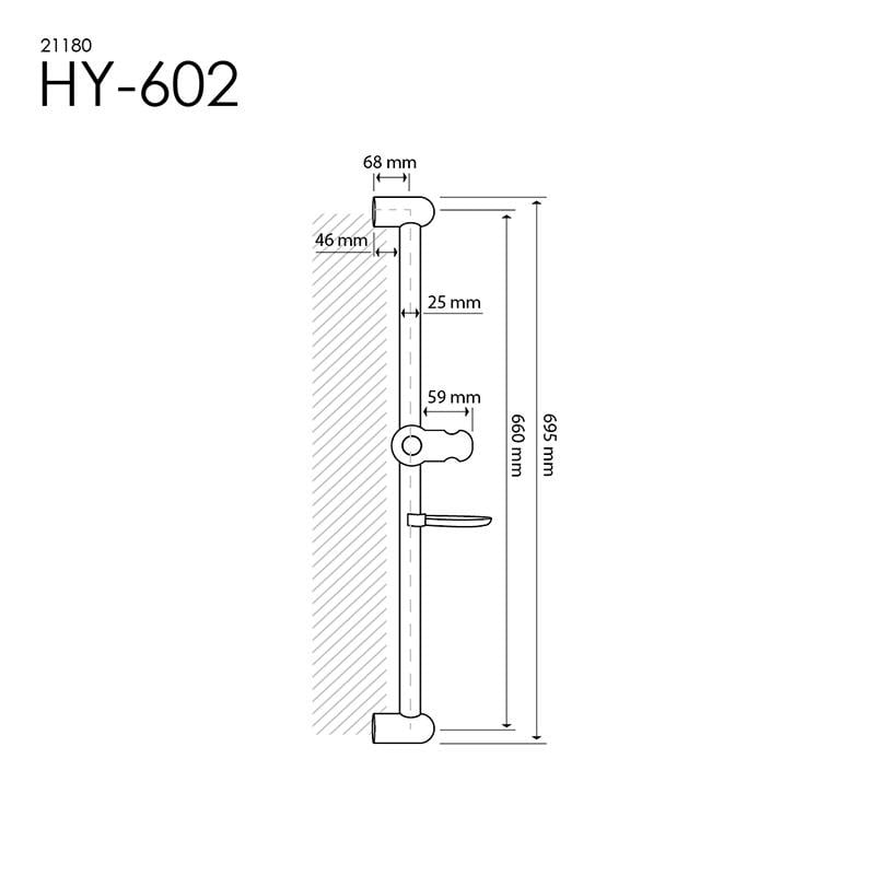 Душевая стойка HydroTherm HY-602 (66646) - фото 2 Душевая стойка HydroTherm HY-602 (66646) - фото 2