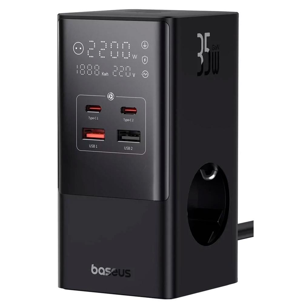 Зарядное устройство для PowerCombo Tower 7в1 35 Вт GaN5 Док-станция (1013-491-00) Зарядное устройство для PowerCombo Tower 7в1 35 Вт GaN5 Док-станция (1013-491-00)