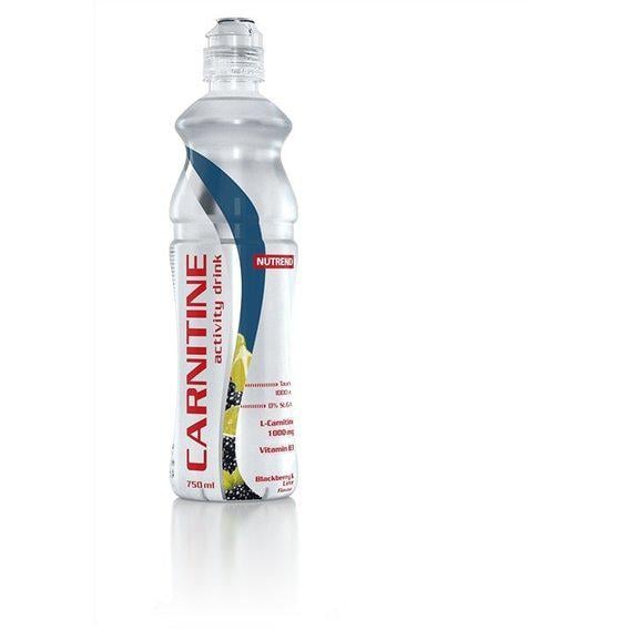 Жироспалювач для спорту Nutrend Carnitin Activity Drink 750 мл Blackberry Lime