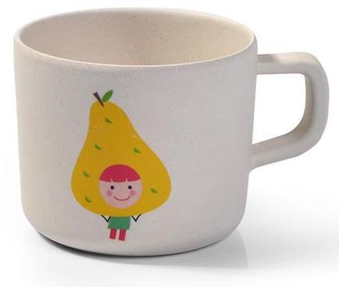 Чашка детская Fissman груша из бамбукового волокна 225 мл