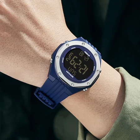 Наручные часы Sanda 6093 Blue/Silver - фото 3