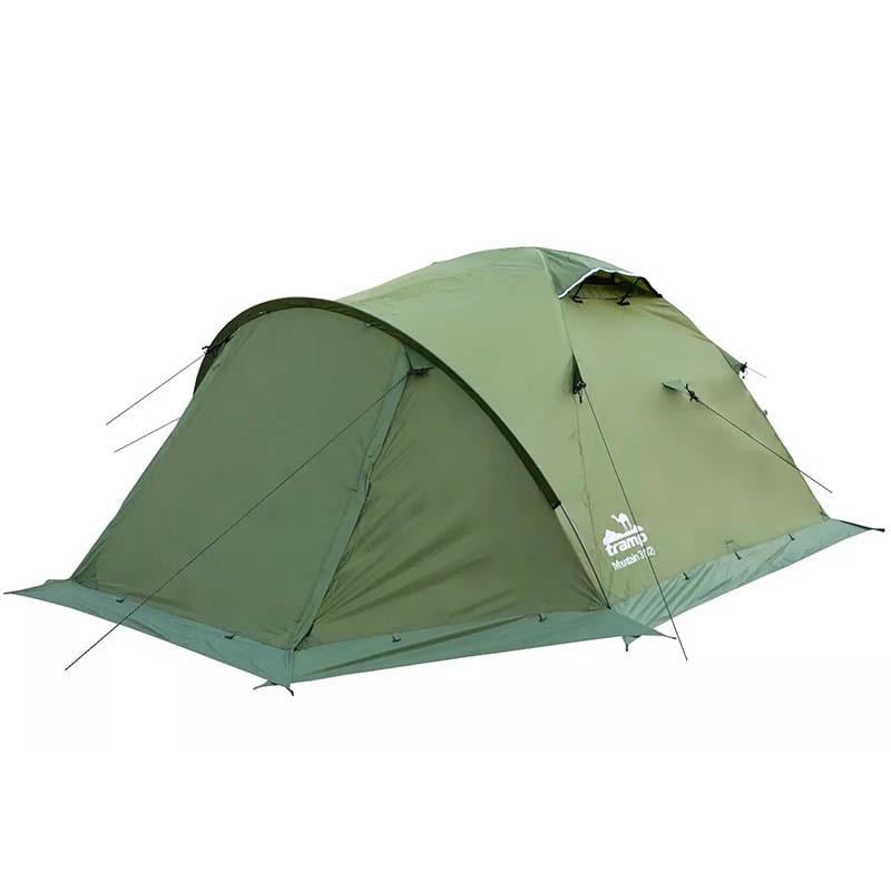 Палатка четырехместная Tramp Mountain 4 v2 Green (UTRT-024-green) - фото 3