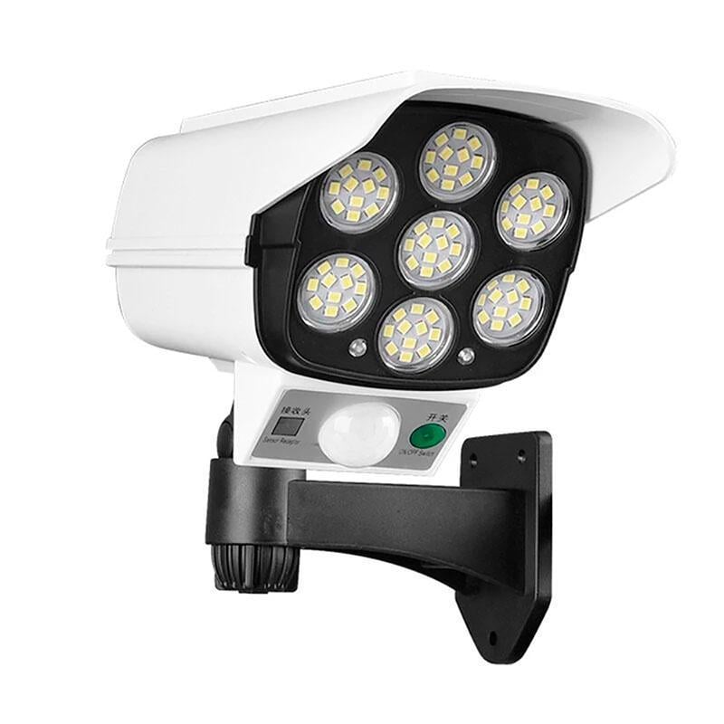 Светильник уличный настенный 77 COB LED с датчиком движения солнечная панель пульт ДУ