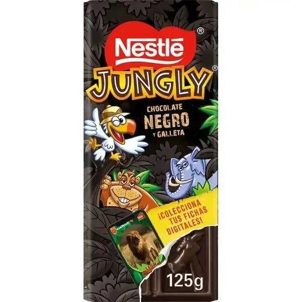 Шоколад черный Nestle Jungly 125 г