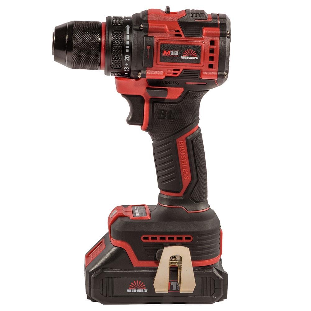 Шуруповерт акумуляторний Vitals Master AU 1832c BL Kit