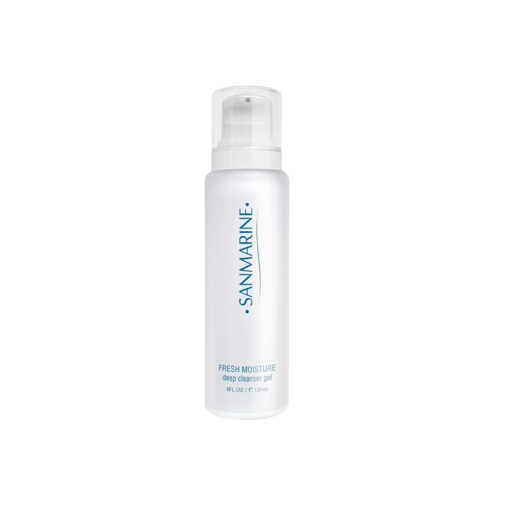 Гель для вмивання глубокої дії Sanmarine Fresh Moisture Deep Cleanser Gel 120 мл (01)