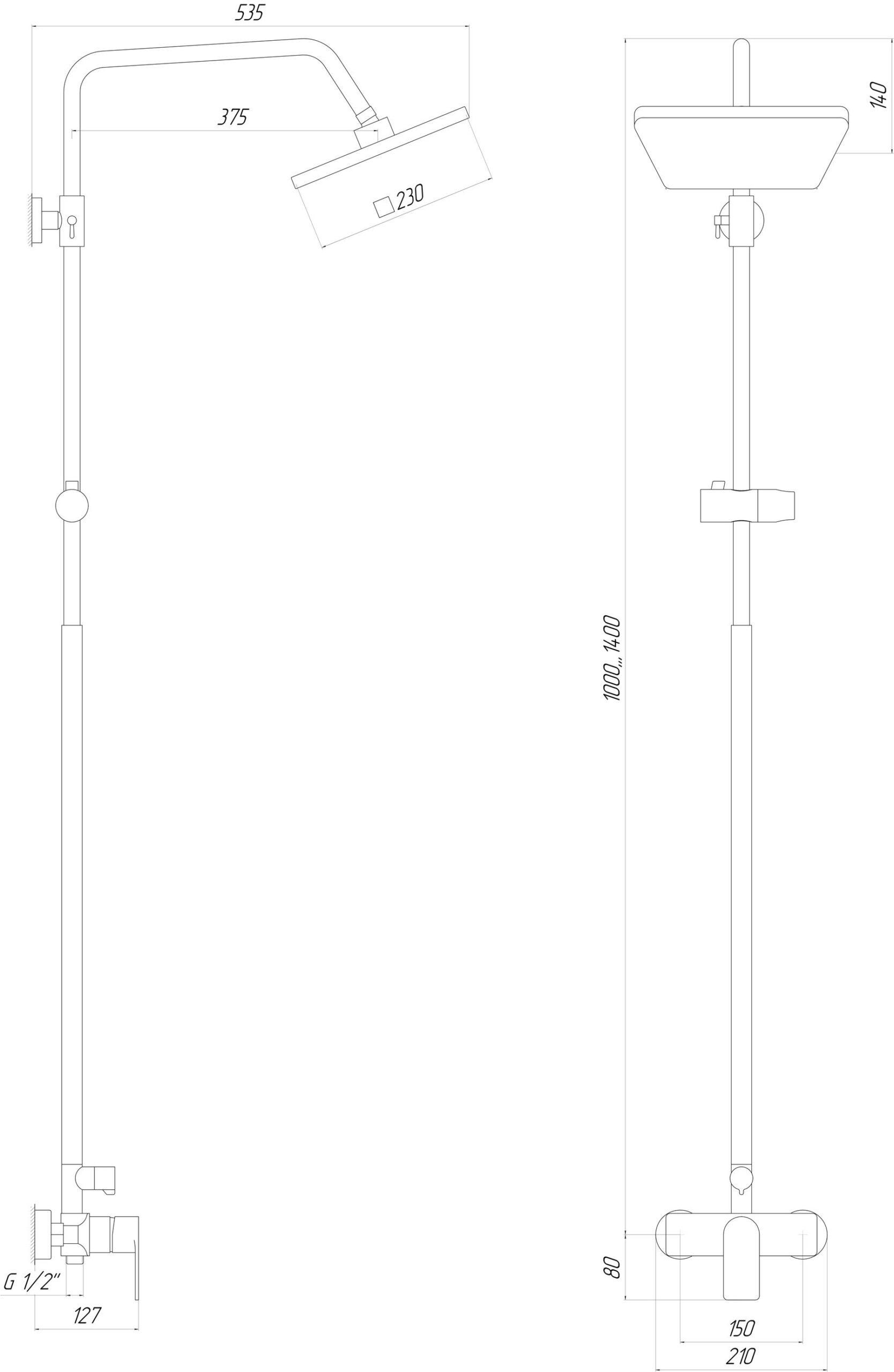 Душова система Globus Lux GLN-0005 - фото 5
