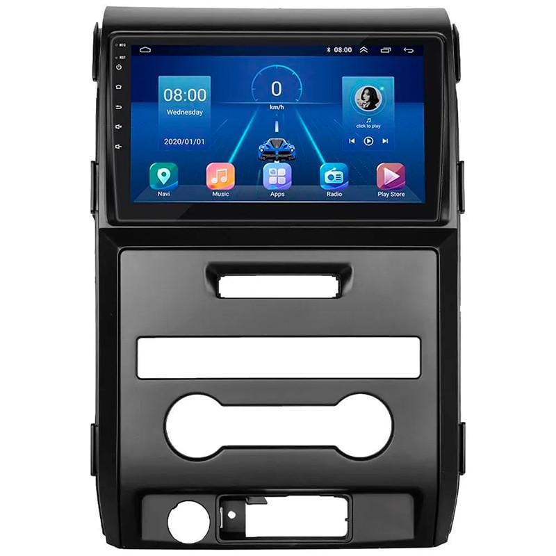 Магнитола штатная Lesko для Ford F-150 Google Auto AC 2008-2014 9 6/128 Gb 4G Wi-Fi GPS Top