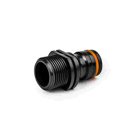 Адаптер Bradas с наружной резьбой 1/2" Line Eco-PWB2184L без ярлыка Black (29470)