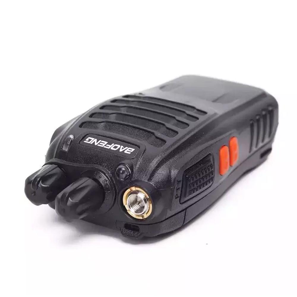 Набор рации Baofeng BF-888S/силиконовый чехол/тангент Baofeng speaker mic/дополнительная батарея 1500 mAh Черный (8243) - фото 3