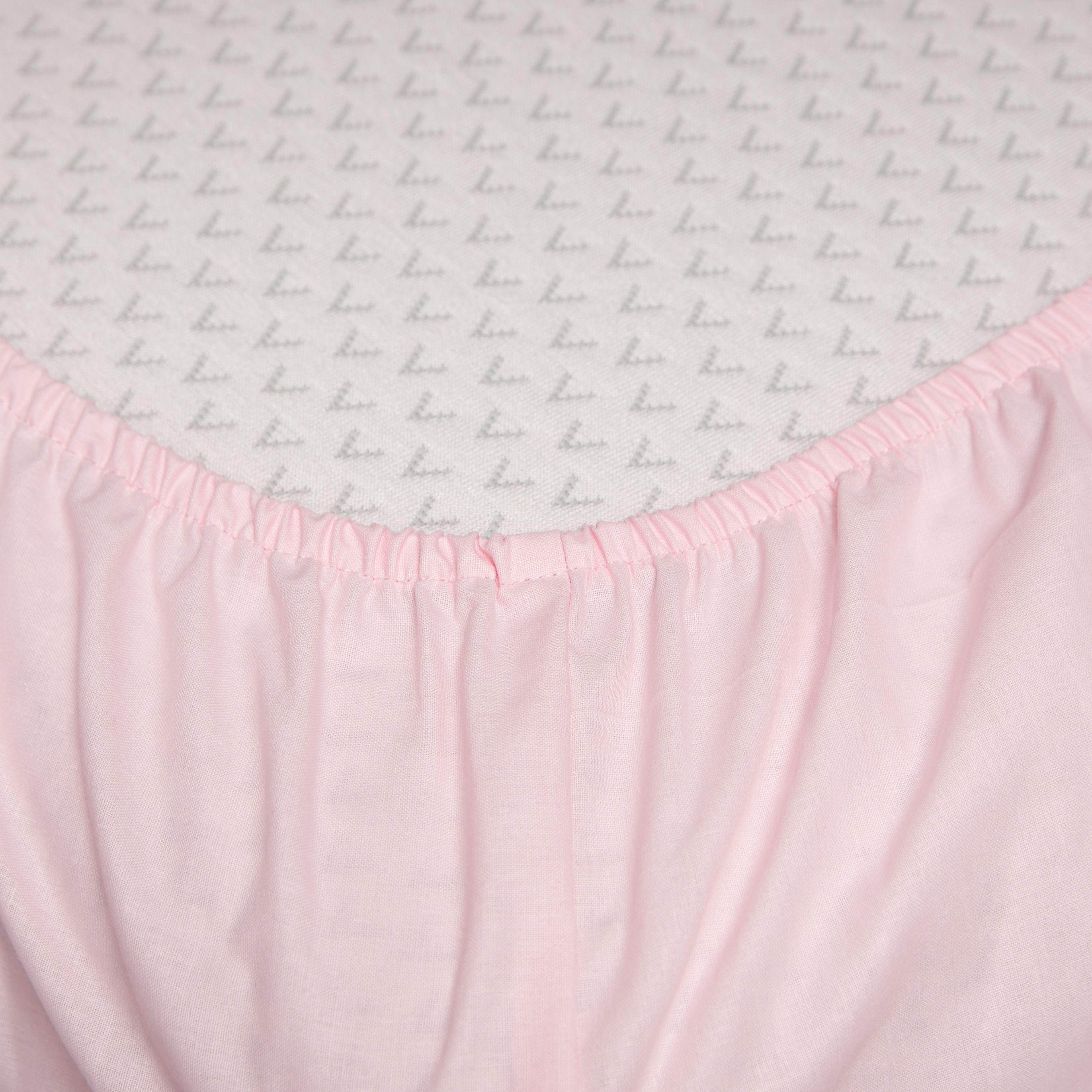 Простирадло на резинці Moon&Star Pastel Kiss бязь Gold Lux 140х190х20 см (MS-850001329) - фото 2 Простирадло на резинці Moon&Star Pastel Kiss бязь Gold Lux 140х190х20 см (MS-850001329) - фото 2