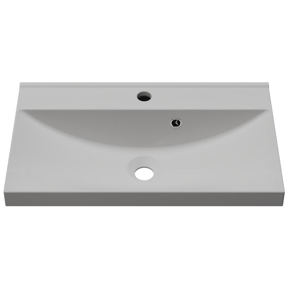 Умывальник врезной Amidicon Scif 800x380 мм прямоугольный Белый матовый (AMD-SCIF_80_MAT)