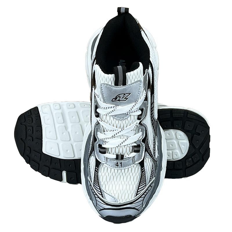 Кроссовки комбинированные 102311-2 p. 42 26 см Белый