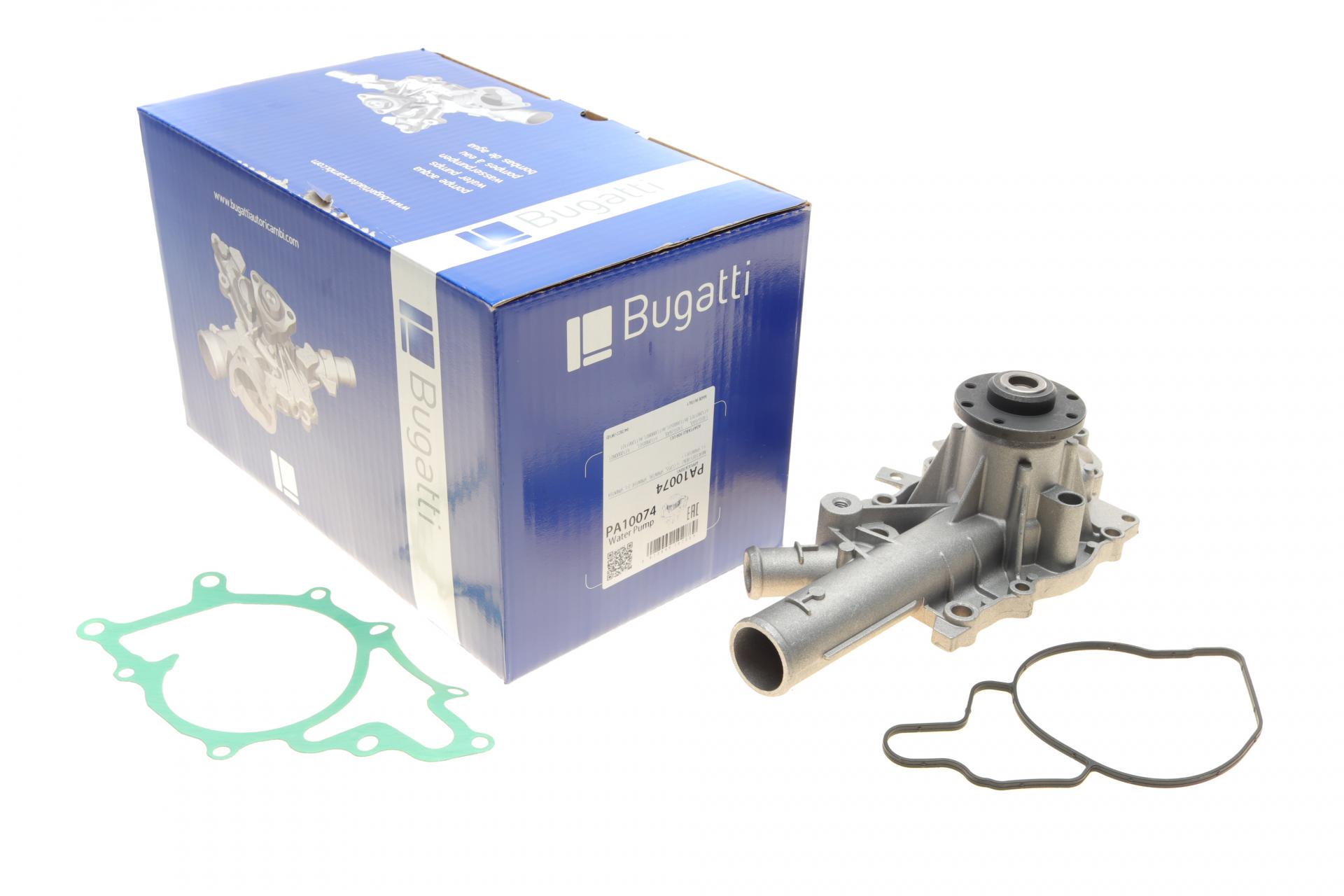 Помпа воды Bugatti Mercedes Sprinter 901-904 2.2/2.7CDI OM611/OM612/OM647 00-06 B/B PA10074 8 лоп.