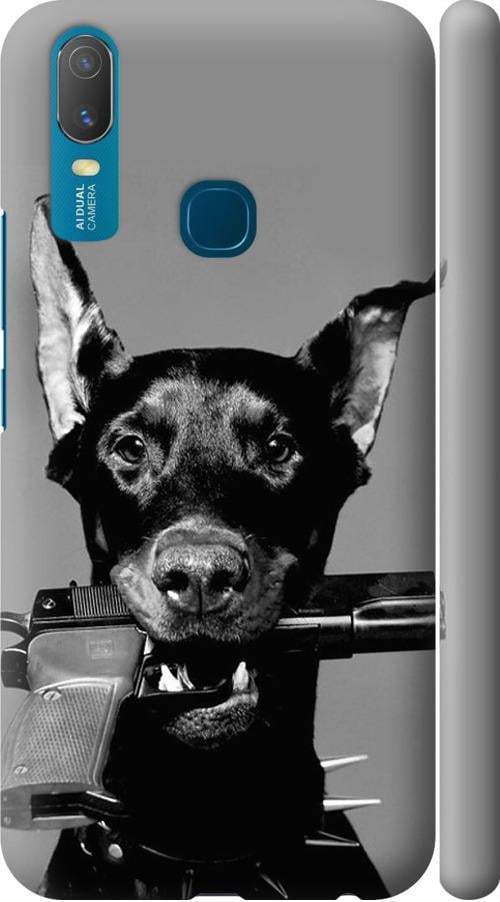 Чехол на Vivo Y11 Доберман (2745m-629-42517) Чехол на Vivo Y11 Доберман (2745m-629-42517)