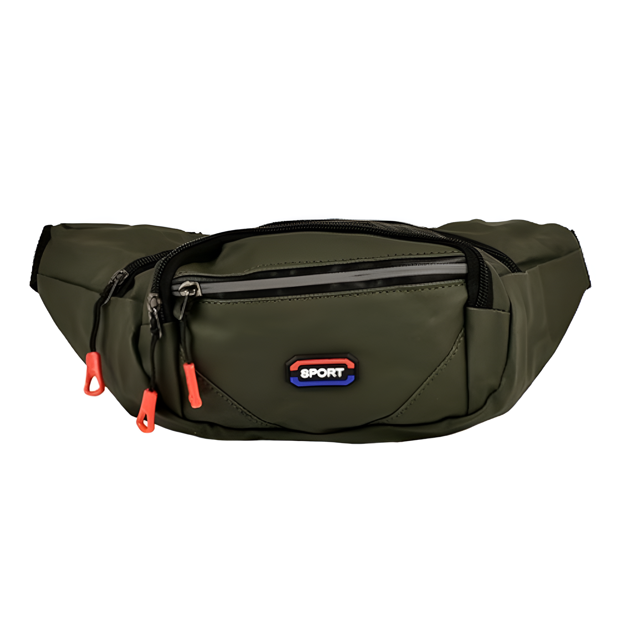 Сумка бананка SPORT R98880 оливковая водоотталкивающая поясная 34×13×2.5 см (R98880)