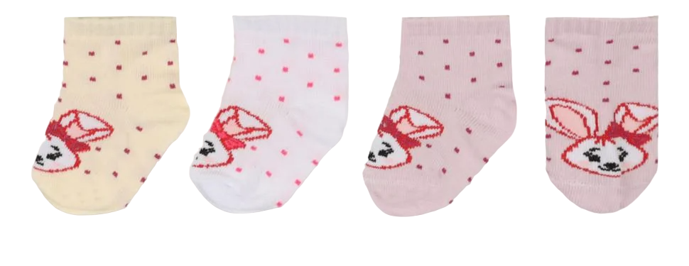 Носки детские хлопковые демисезонные для девочки Gabbi NSD-340 р. 10-12 6 пар (90340)