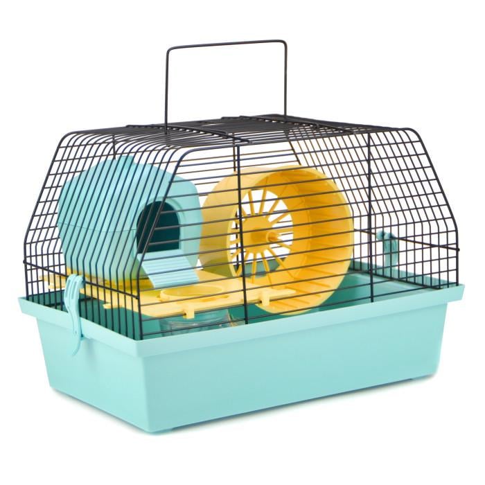 Клітка для гризунів з тунелем Вілла Люкс 1 335х225х227 мм Блакитний (222849329)