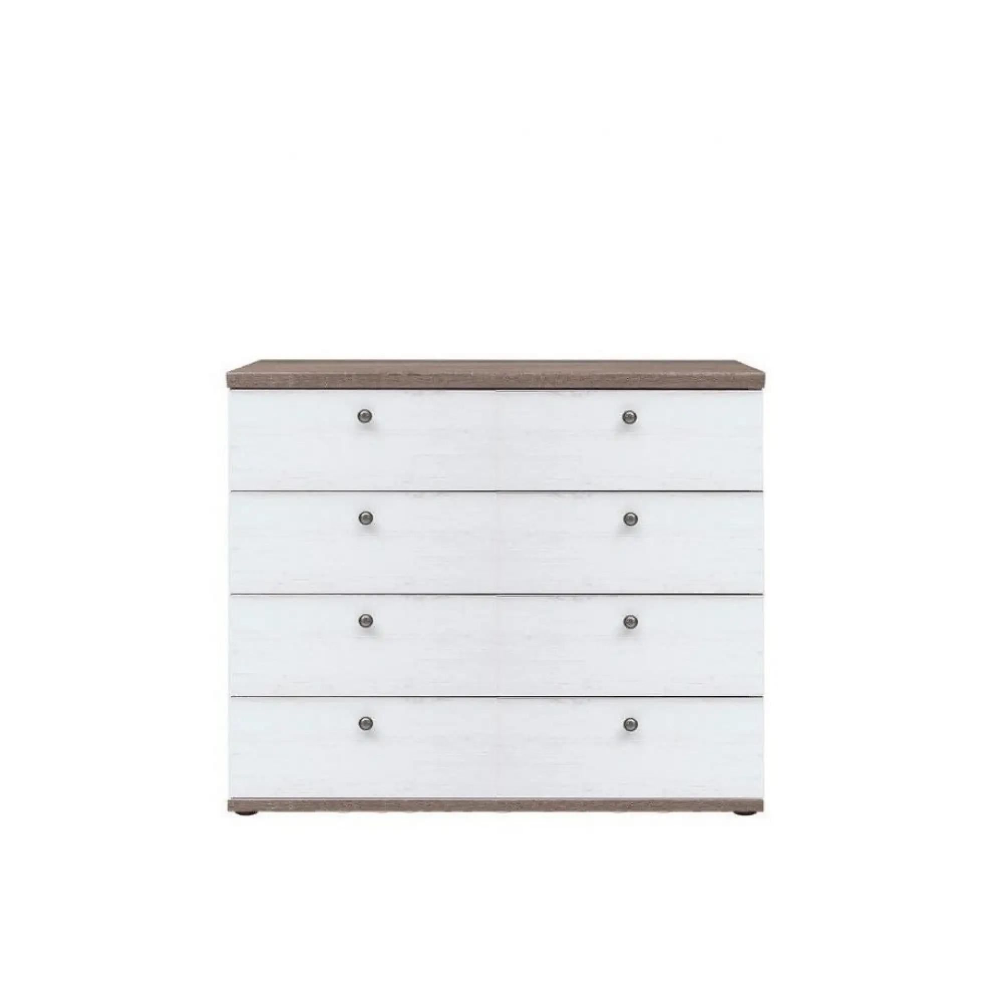 Комод в спальню Гербор Тина KOM4S Сосна каньон/Дуб сонома трюфель (GRB-1164)