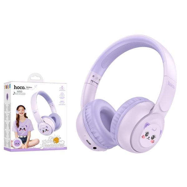 Гарнитура Hoco W60 Bluetooth Stereo Фиолетовый (00000012268-1) Гарнитура Hoco W60 Bluetooth Stereo Фиолетовый (00000012268-1)