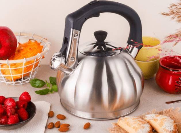 Чайник с свистком для индукционной плиты Edenberg EB-8826 из нержавеющей стали 3 л (2530556668)
