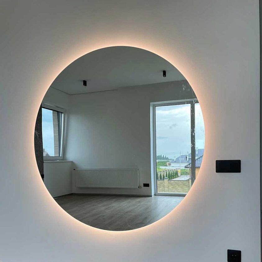 Дзеркало для ванної кімнати з підсвіткою LED Mirror Токіо 70см