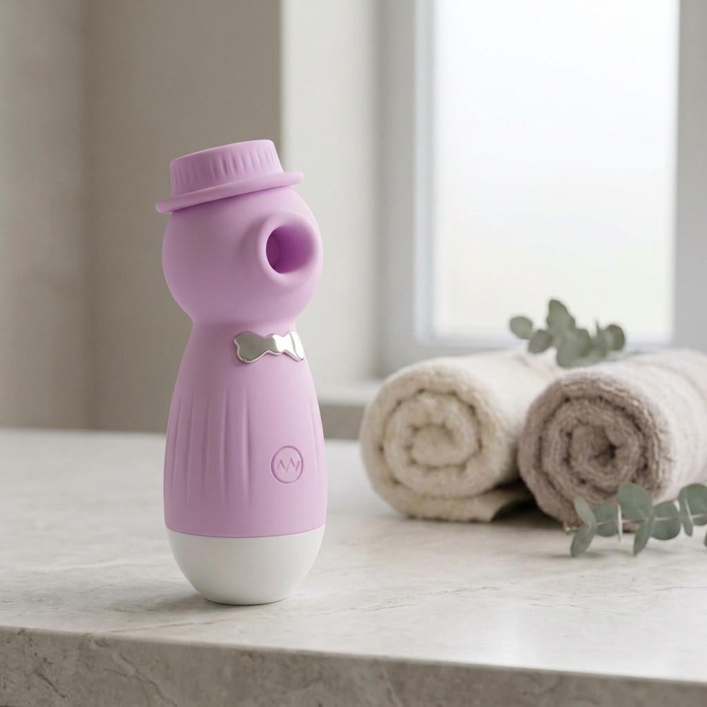 Вибратор клиторальный вакуумный для стимуляции Lilo Wo-sex USB Фиолетовый