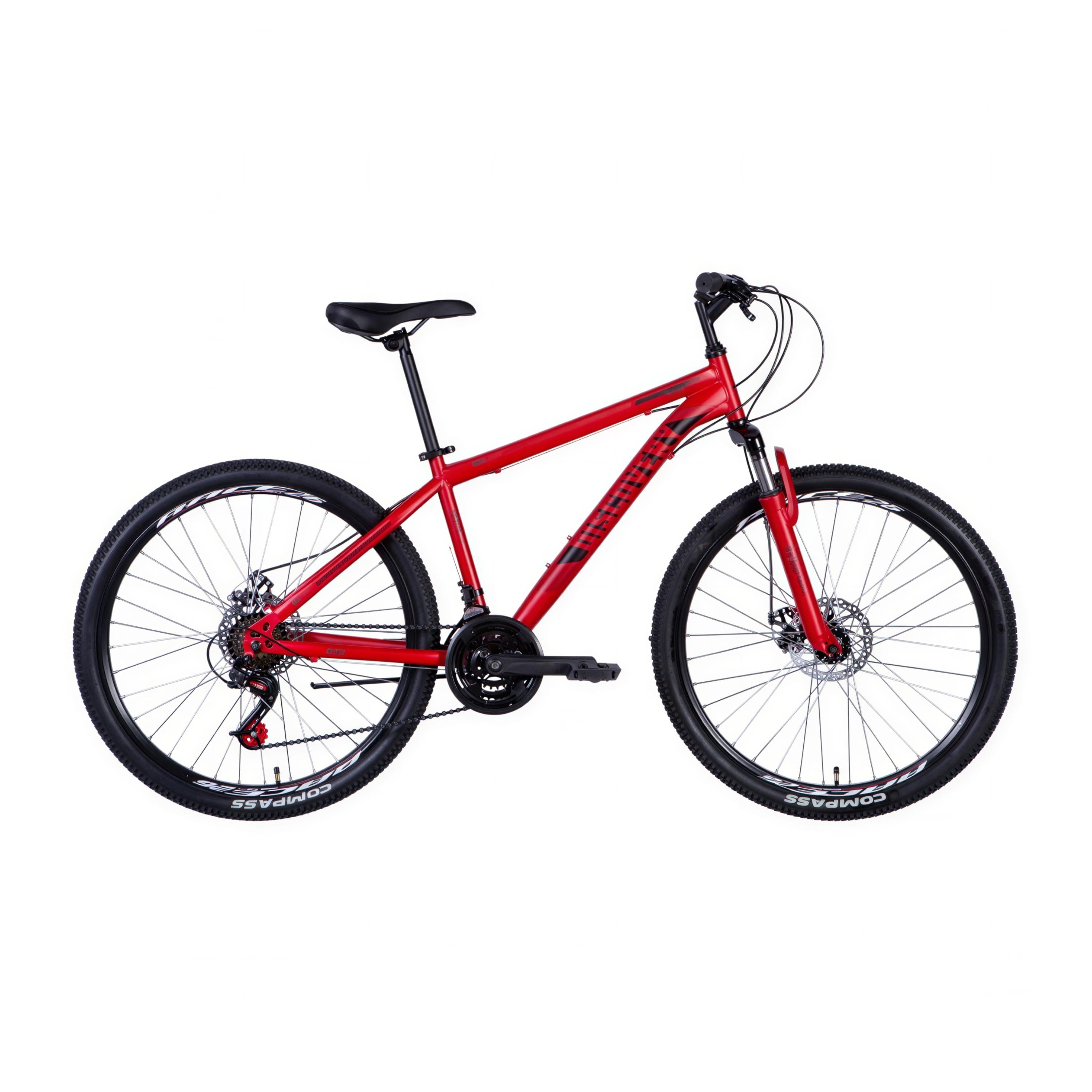 Велосипед горный 26" Discovery Rider AM DD рама 16" на рост 150-165 см Красный (OPS-DIS-26-604)