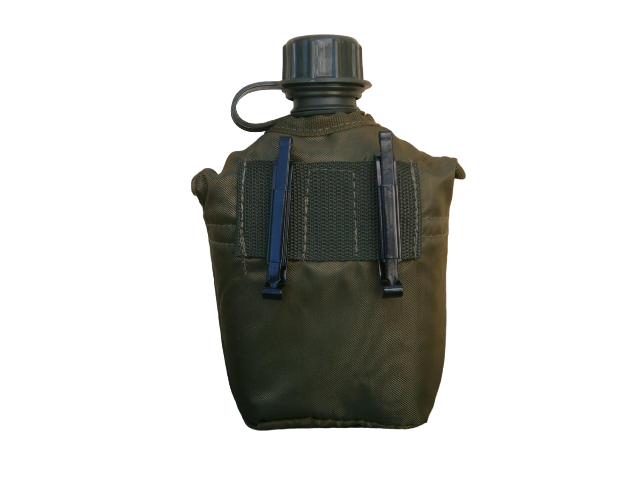 Фляга армійська US Army bottle пластикова в чохлі MiL-tec 1 л Олива (1653447389)