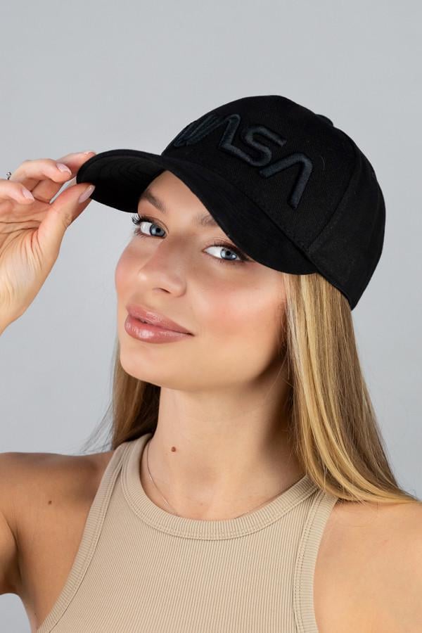 Кепка Braxton трекерка унисекс Nasa Черный (1528)