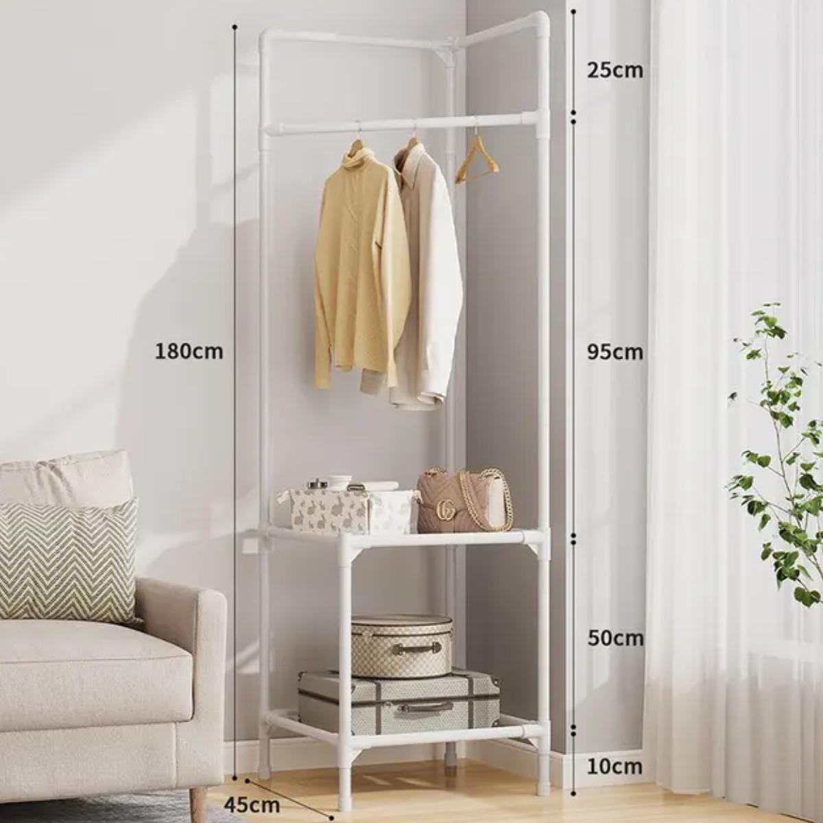 Вешалка напольная угловая для одежды Corner coat rack - фото 2