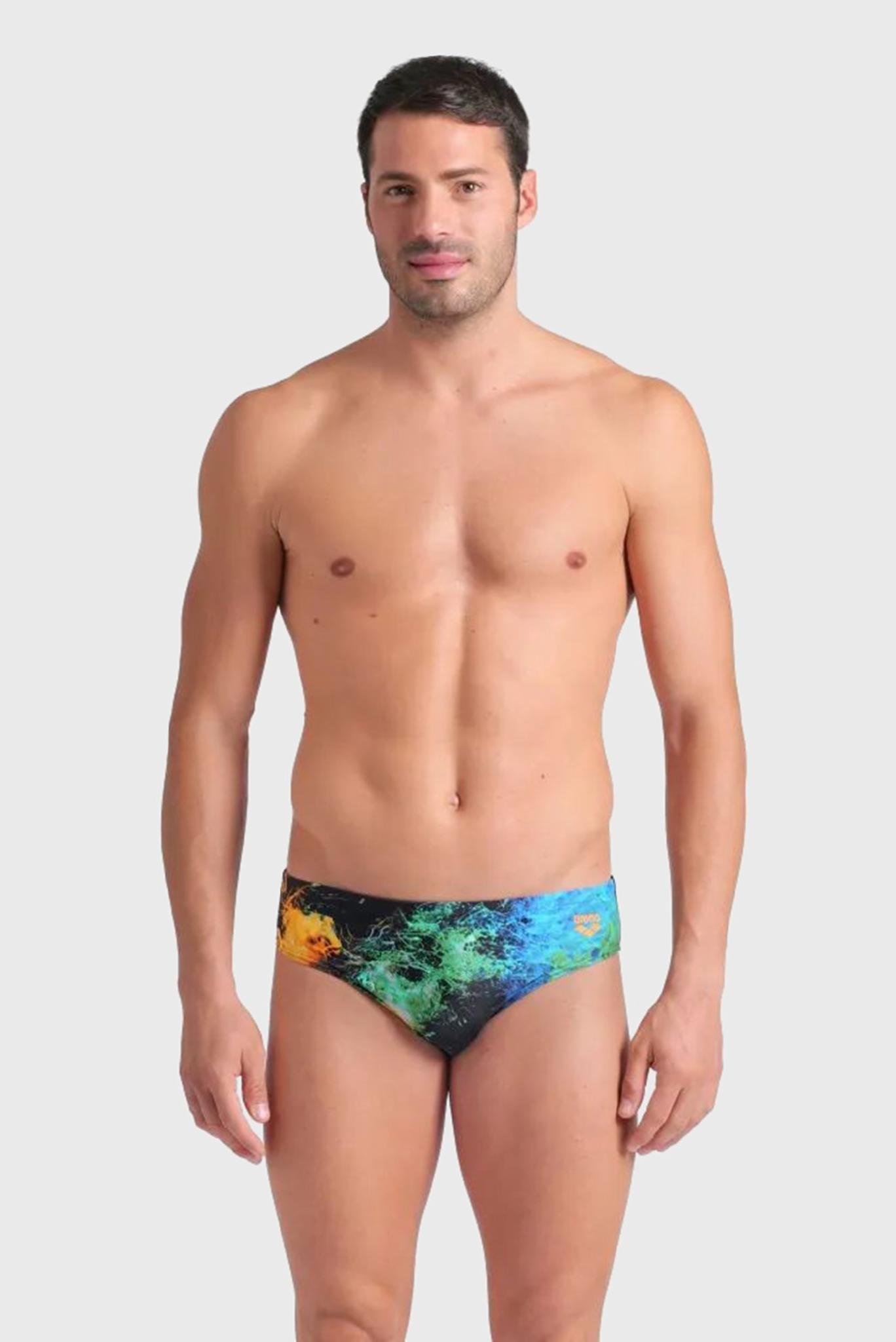 Плавки для мужчин Arena VIBRANT SWIM BRIEFS 100 см Разноцветный (008940-550 100)