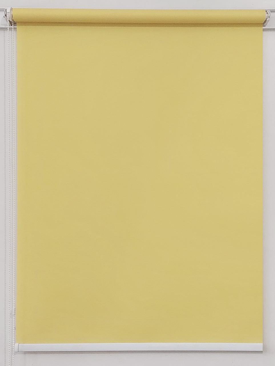 Рулонная штора Miranda Роял 125х150 см Желтый (ММ-801-17)