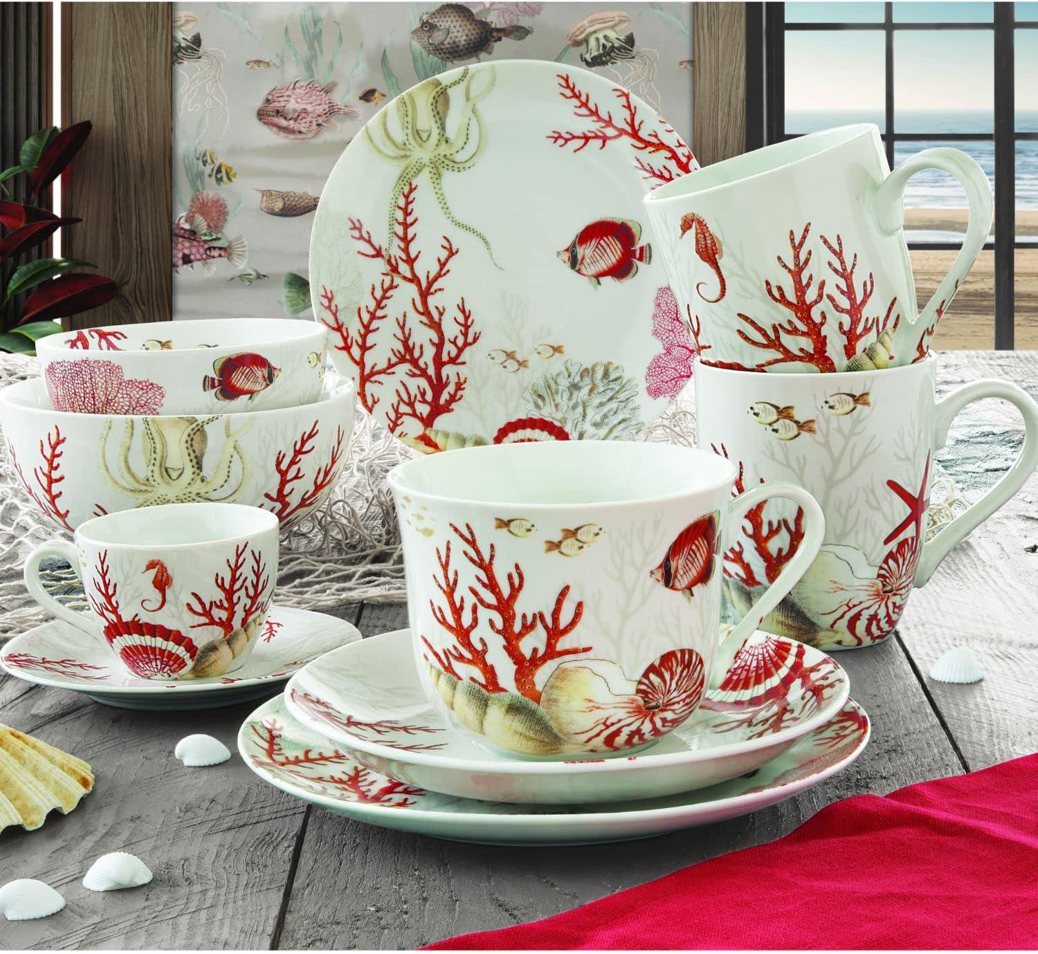 Салатник Easy Life Coral Reef d 15 см (111003910) - фото 3 Салатник Easy Life Coral Reef d 15 см (111003910) - фото 3